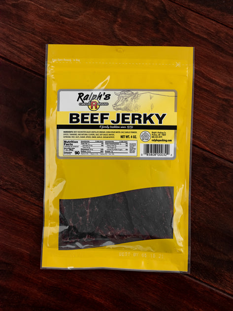 Jerky - 12oz. Container  Ralph's Packing Company