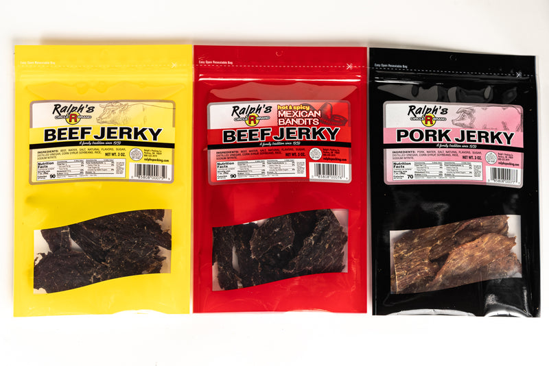 Jerky - Five 3oz. Bags