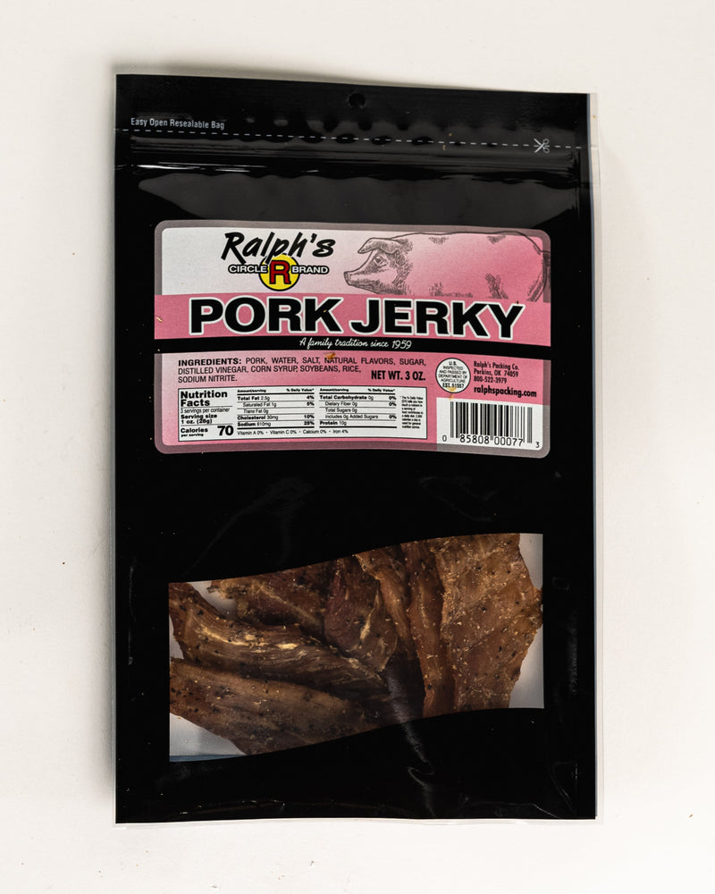 Jerky - Five 3oz. Bags