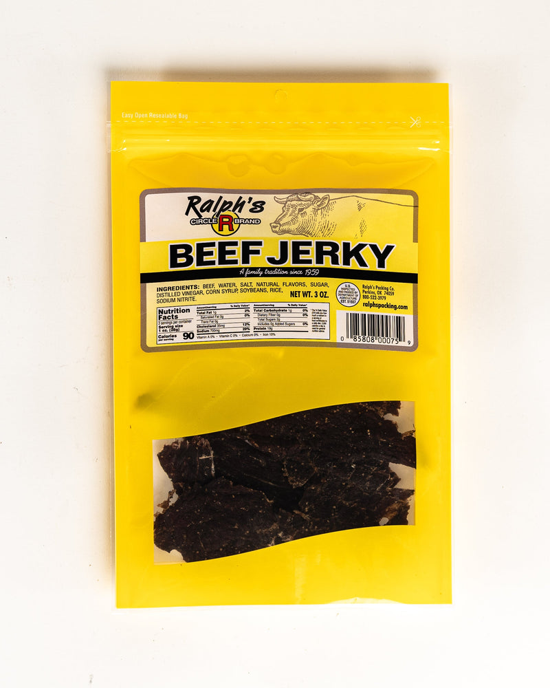 Jerky - Five 3oz. Bags