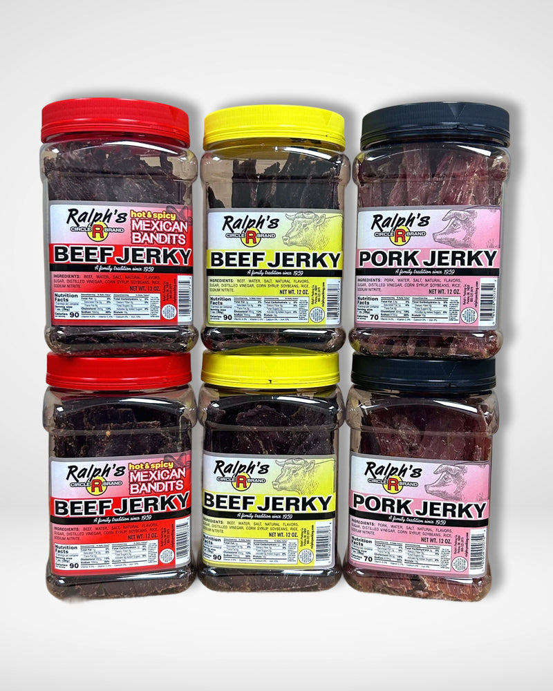 Jerky - Six 12oz. Containers