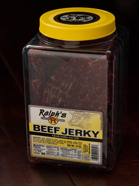 Jerky - 12oz. Container  Ralph's Packing Company